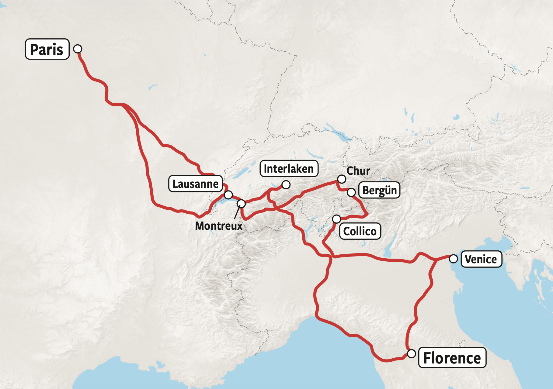 Great Rail Tour of Europe