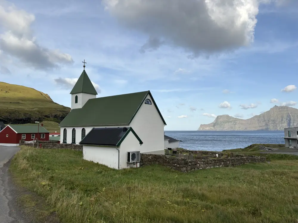 Faeroër eilanden groepsreis - kerk