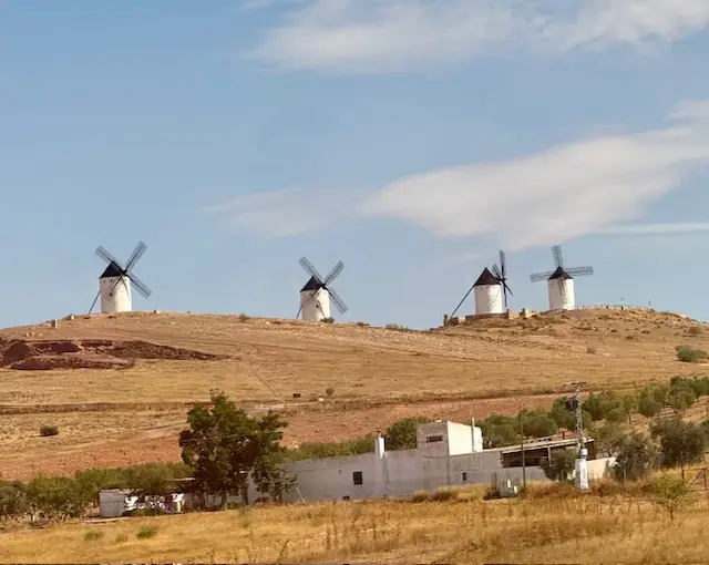 Groepsreis Andalusië - Molens Don Quijote - foto door Willy de Graaff