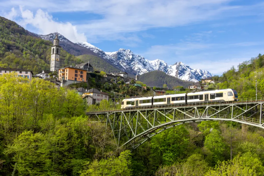 Bergen en Meren - Treinrondreis Zwitserland
