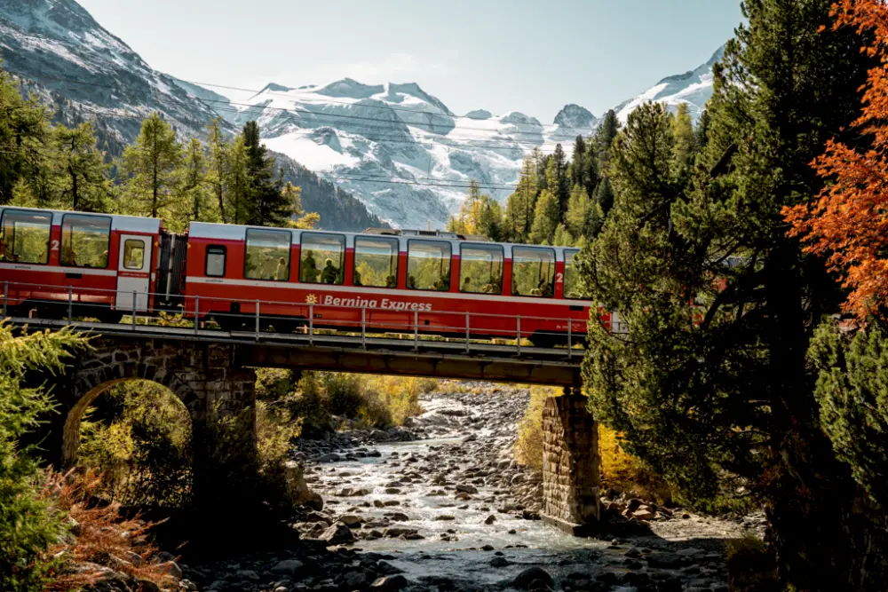 Graubunden en Bernina Express treinrondreis