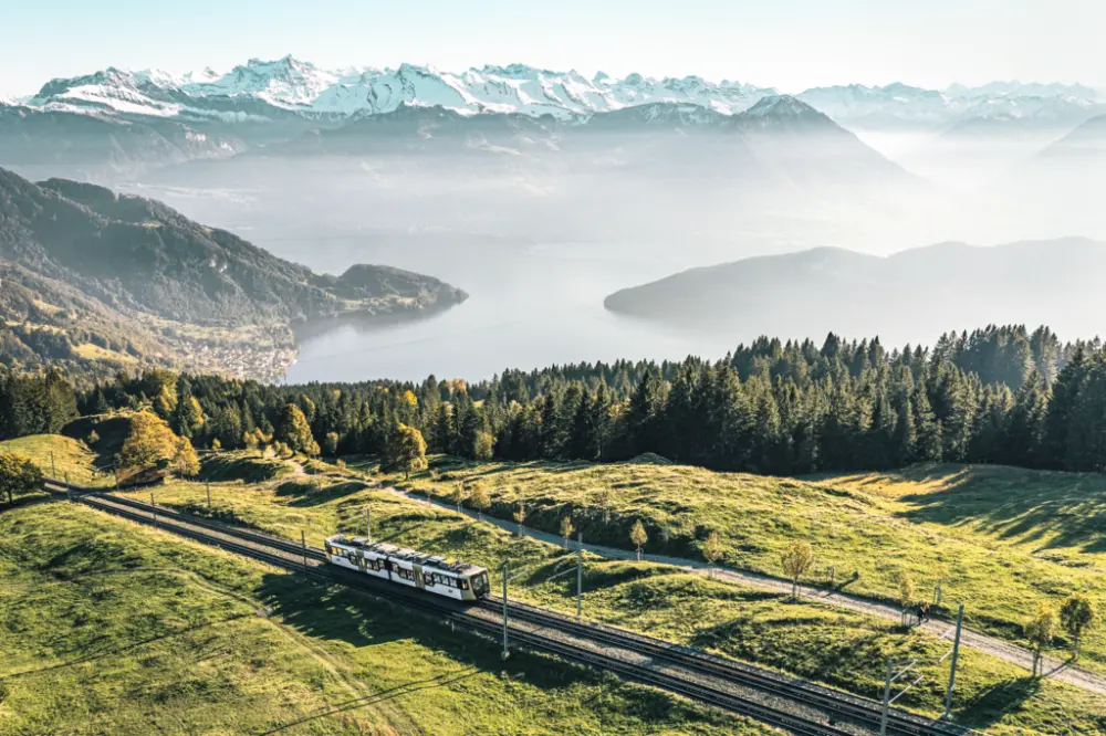 Groepsreis Zwitserland Deluxe - Rigi bergtrein