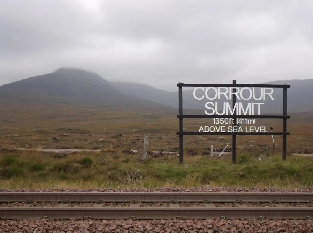 Trein-Wandel Reis Schotland