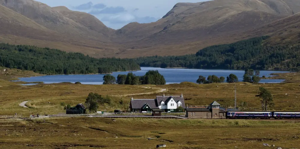 Trein-Wandel Reis Schotland