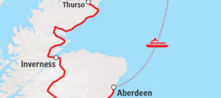Far North Rail Tour - Map