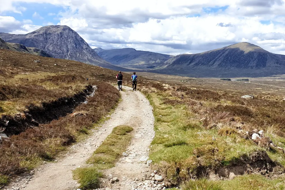 Trein-Wandel Reis Schotland