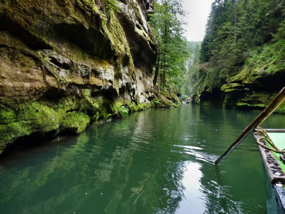 Hrensko natuur in Boheems Zwitserland - Treinreis Tsjechie