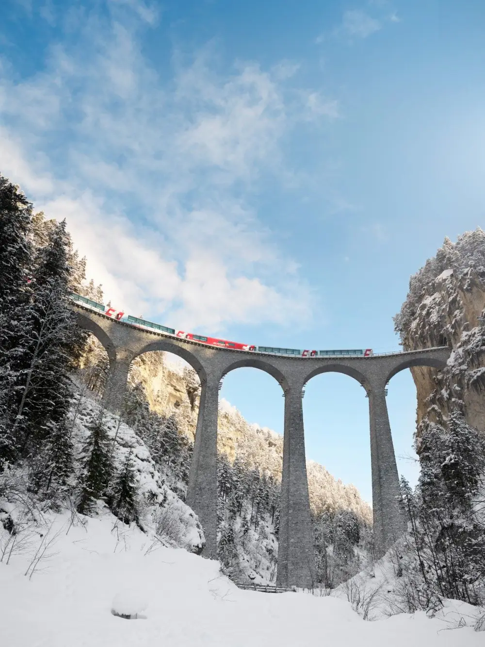 Treinrondreis Glacier Express Viaduct