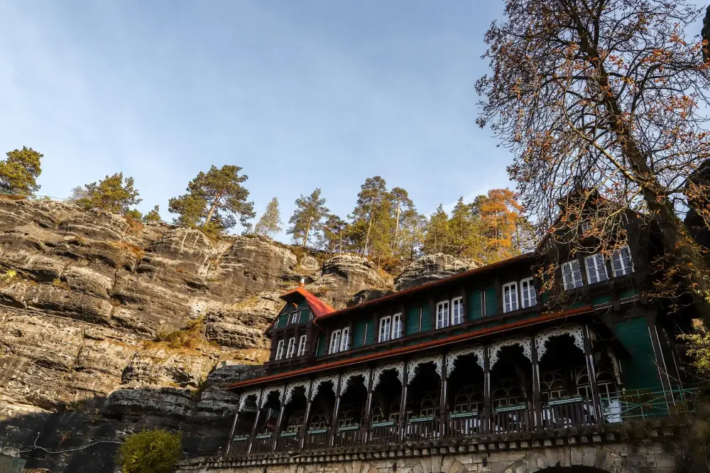 Hrensko natuur in Boheems Zwitserland - Tsjechie treinreis