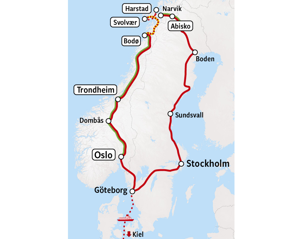 Kaart Lapland Lofoten v3