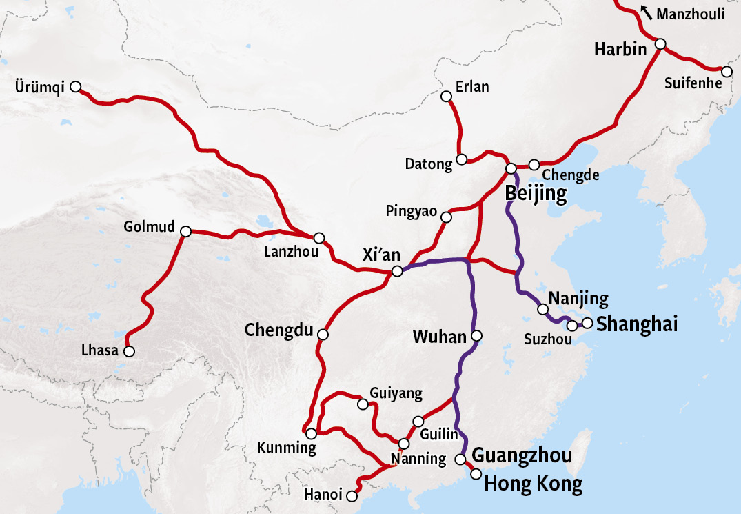 China per trein | Treinreiswinkel
