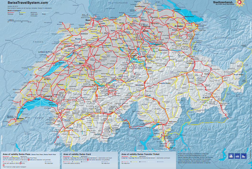 Validity Swiss Travel Pass Vs Interraileurail Happyrail