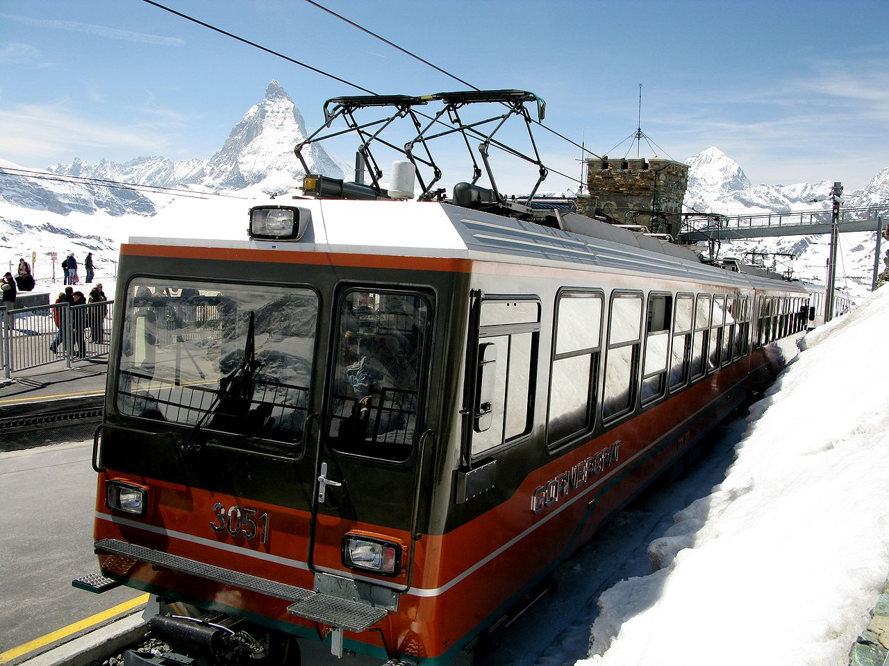 Hoop van stereo Voorafgaan Trains to Zermatt | Book Cheap Train Tickets | HappyRail
