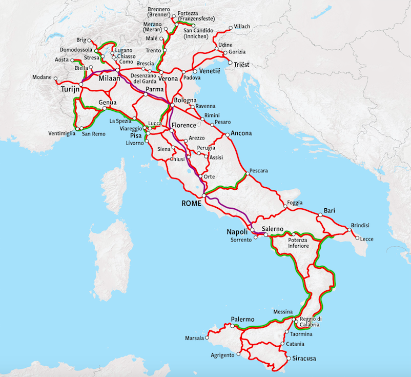 Rail Travel in Italy Train Tickets & Holidays HappyRail