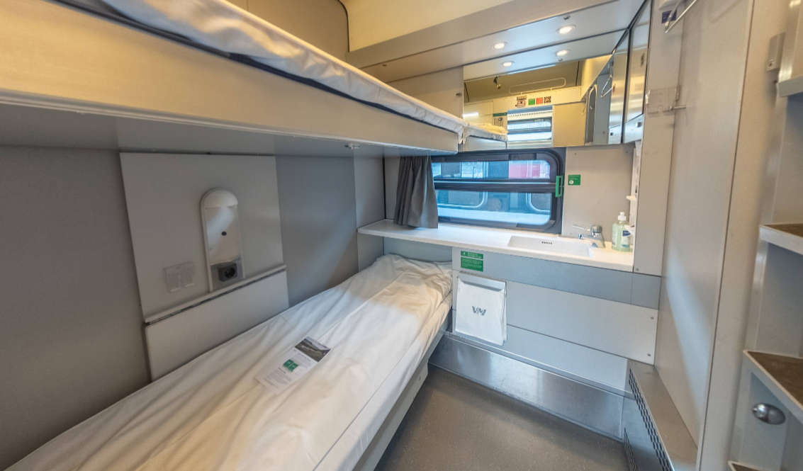 Norway night train sleeper